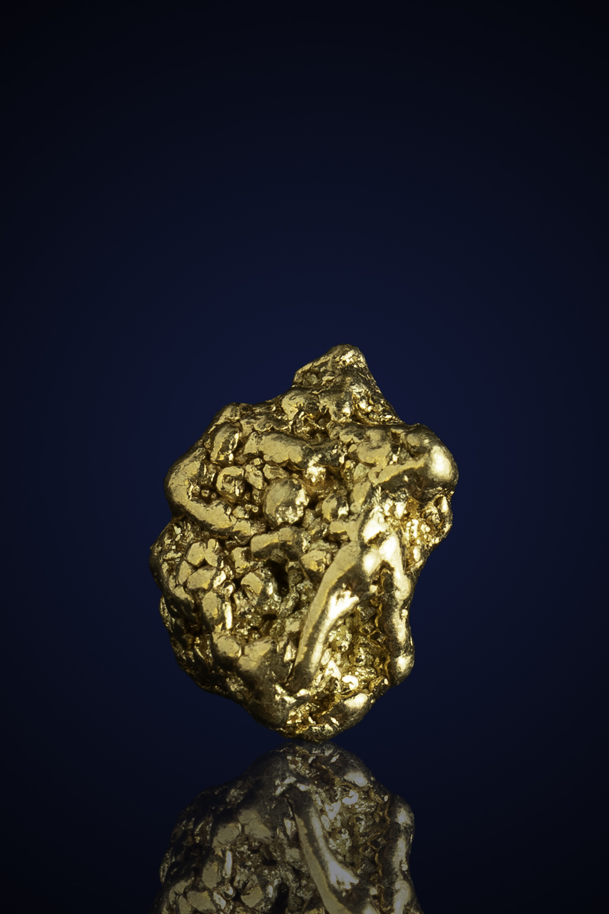 (image for) Reflective, Brilliant Natural Gold Nugget - Alaska - 1.70 grams